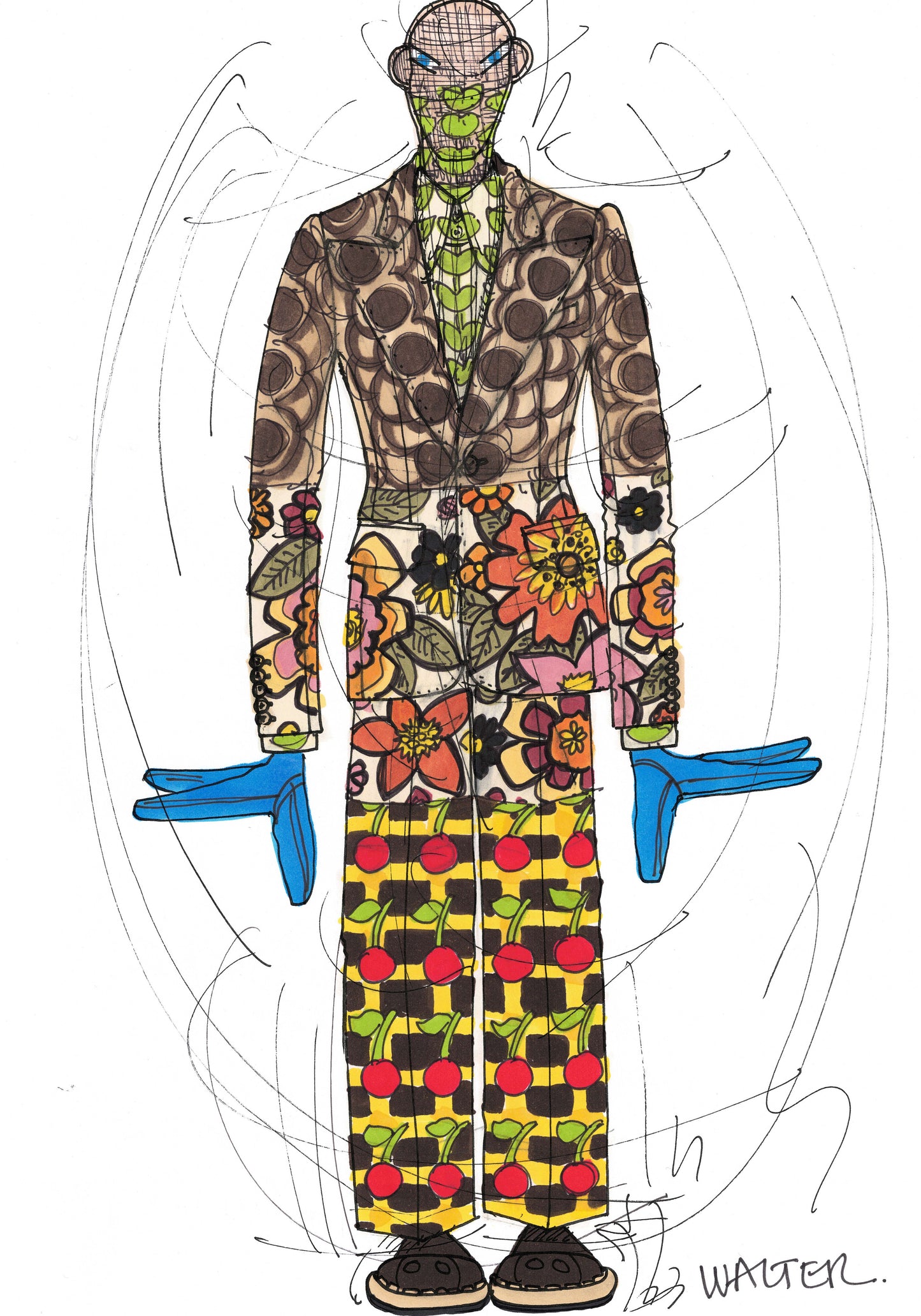 WVB289 - Walter Van Beirendonck - W.A.R.