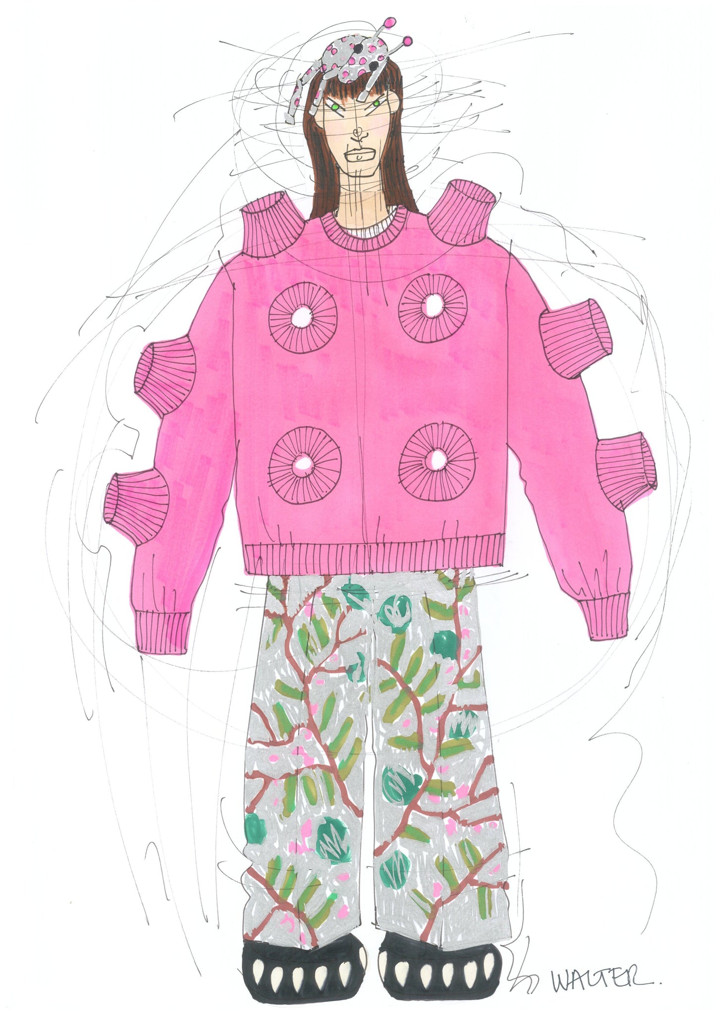 WVB182 - Walter Van Beirendonck - Banana wink boom