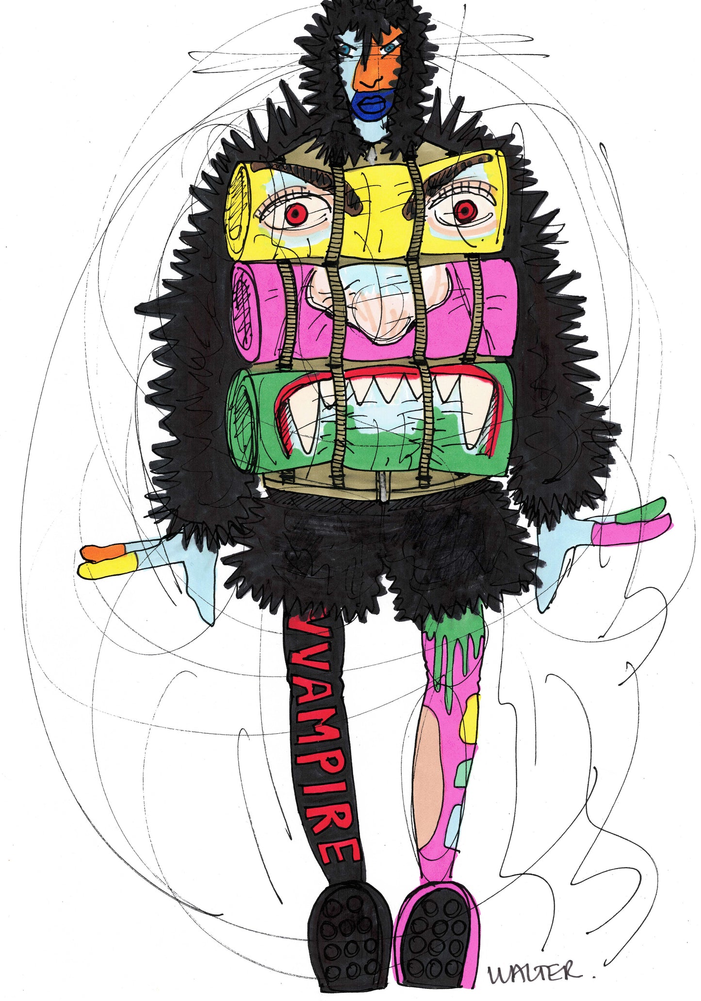 WVB205 - Walter Van Beirendonck - Wow