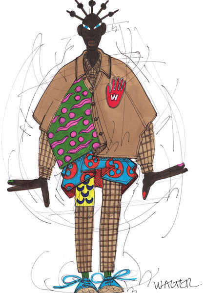 WVB049 - Walter Van Beirendonck - Hand on heart