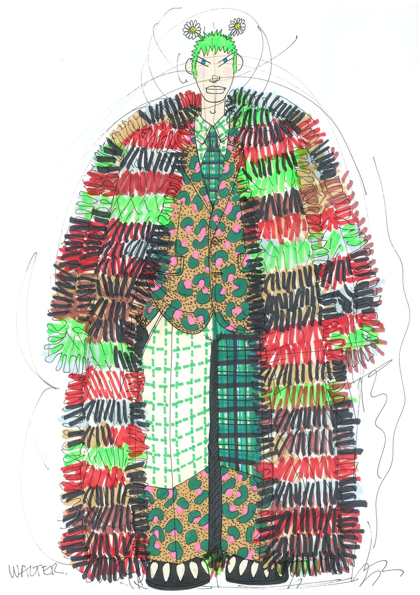 WVB187 - Walter Van Beirendonck - Banana wink boom