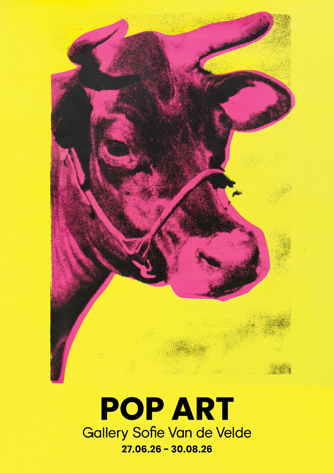 Silkscreen poster 'Pop Art'