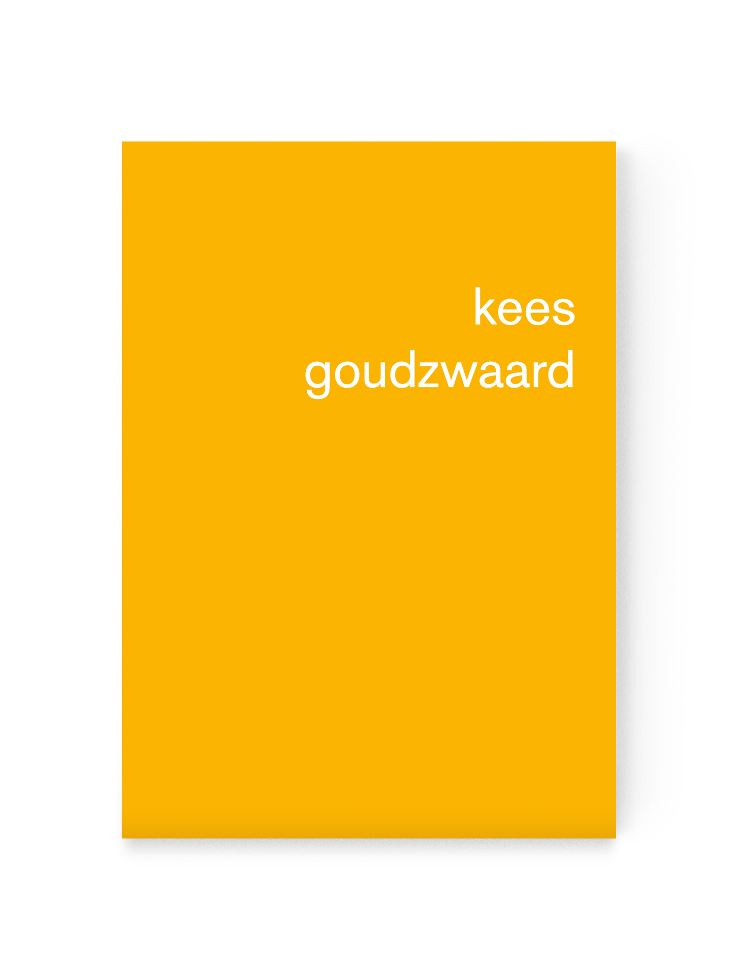 Kees Goudzwaard - Tussen rood en meerdere transparante vlakken (Club Solo)