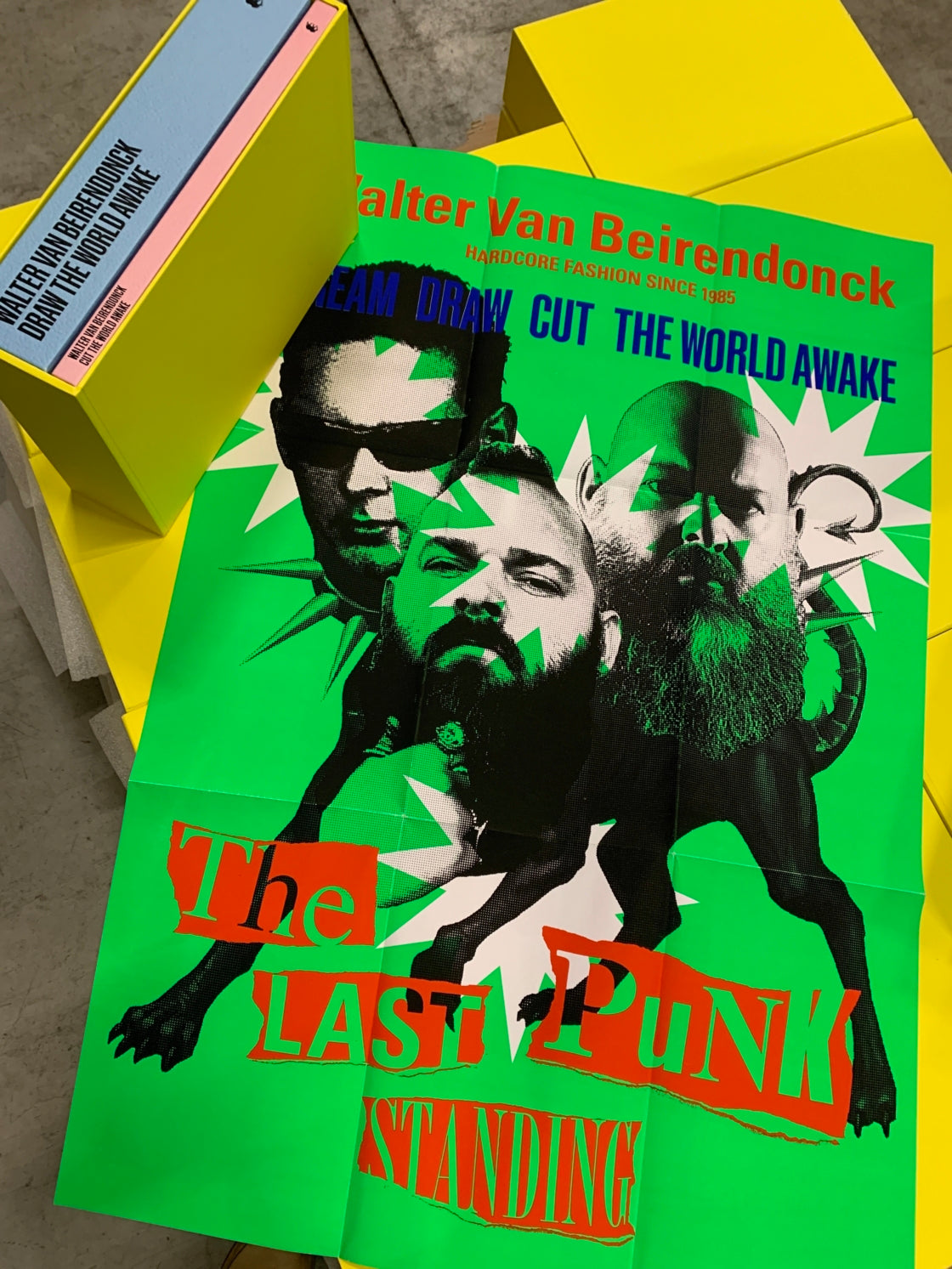 Limited Edition Draw & Cut the World Awake, signed & numbered