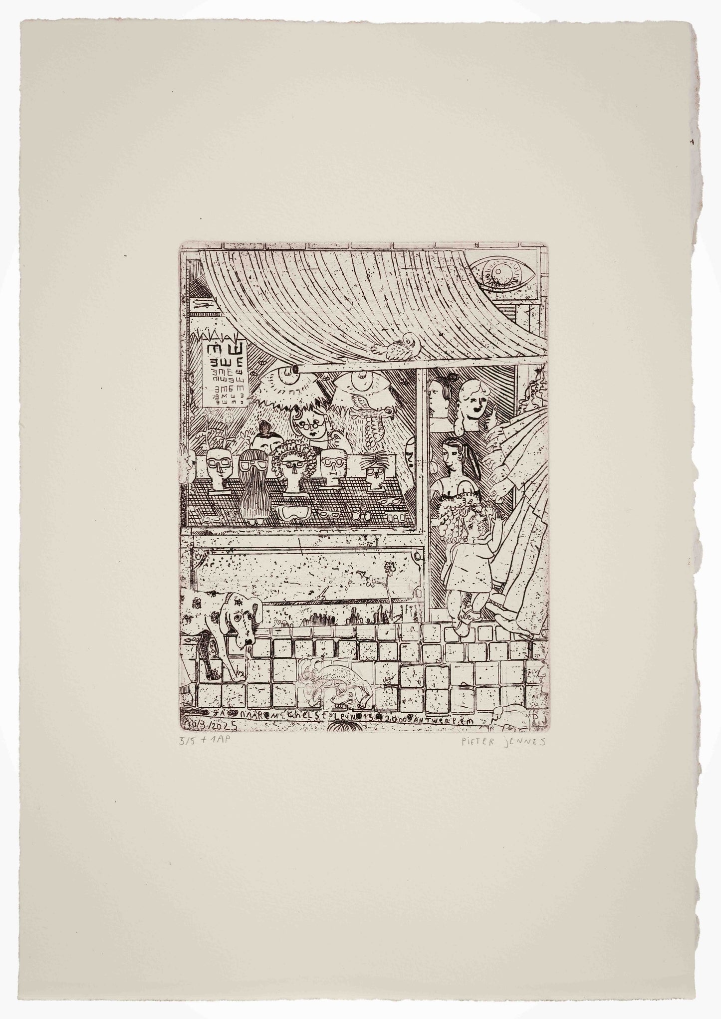 Pieter Jennes - Huisje, tuintje, ... VIII (#2/5)(PJ629)