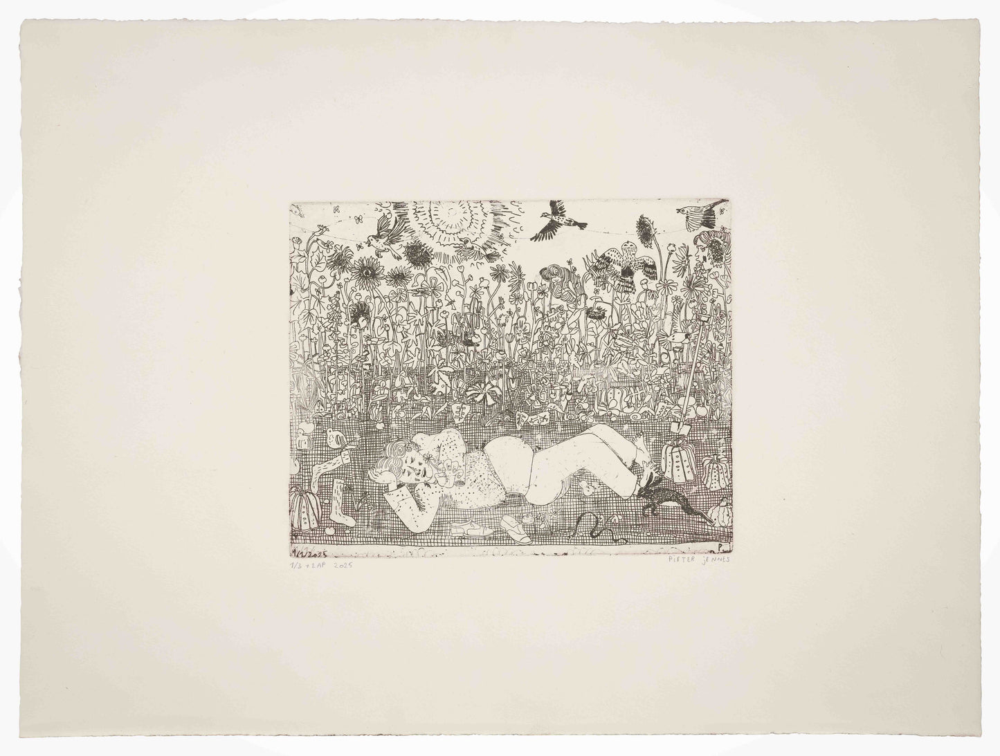 Pieter Jennes - Huisje, tuintje, ... IX (#2/3)(PJ630)