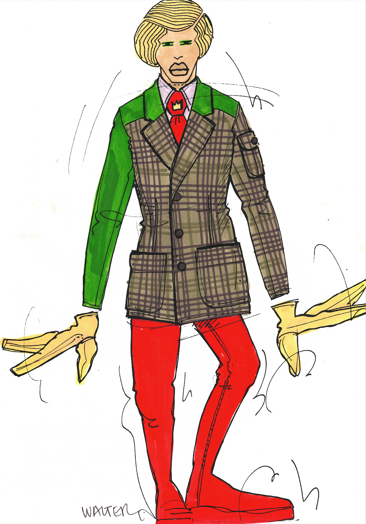 A4 - WVB278 - Walter Van Beirendonck - wonderland