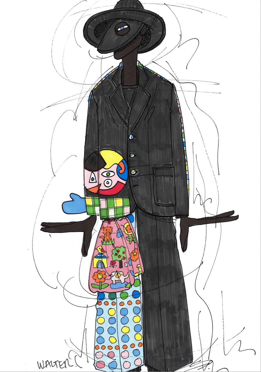 A4 - WVB265 - Walter Van Beirendonck - Electric eye