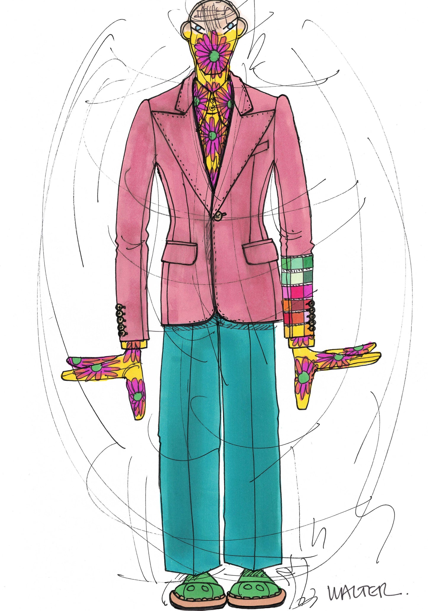 WVB213 - Walter Van Beirendonck - W.A.R.