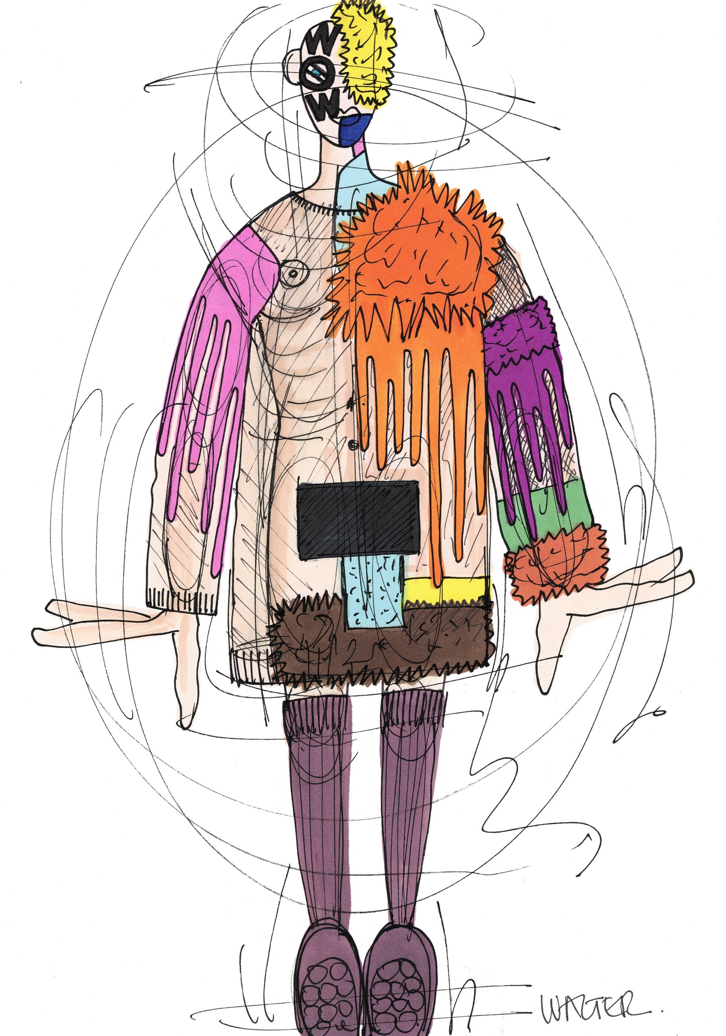 WVB202 - Walter Van Beirendonck - Wow