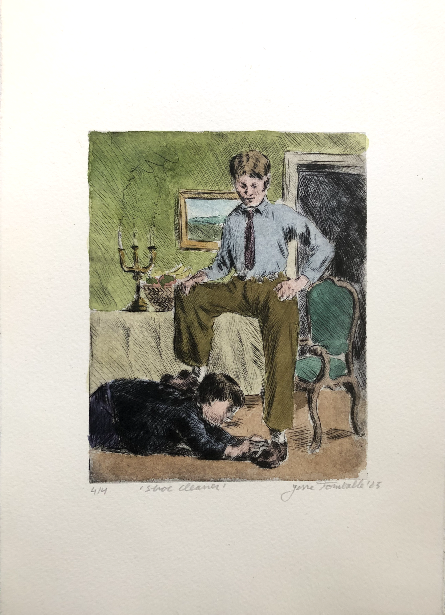 Jesse Tomballe - Shoe cleaner (#4/4) (JT081)