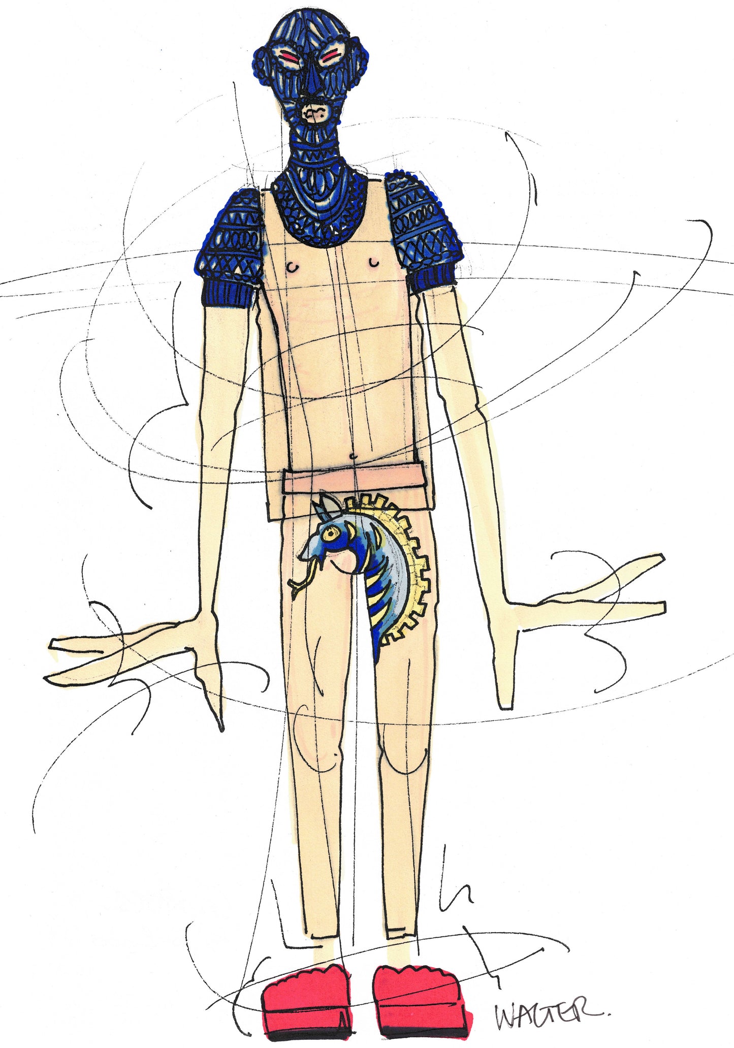 WVB234 - Walter Van Beirendonck - Gender