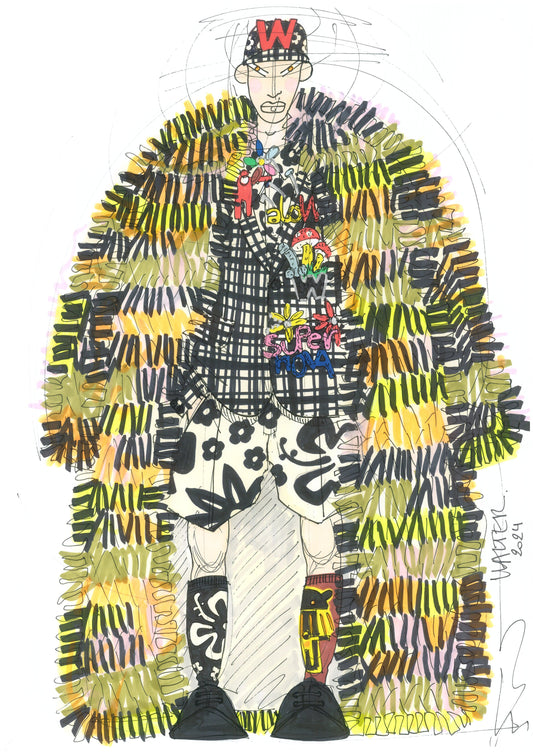 WVB178 - Walter Van Beirendonck - Banana wink boom