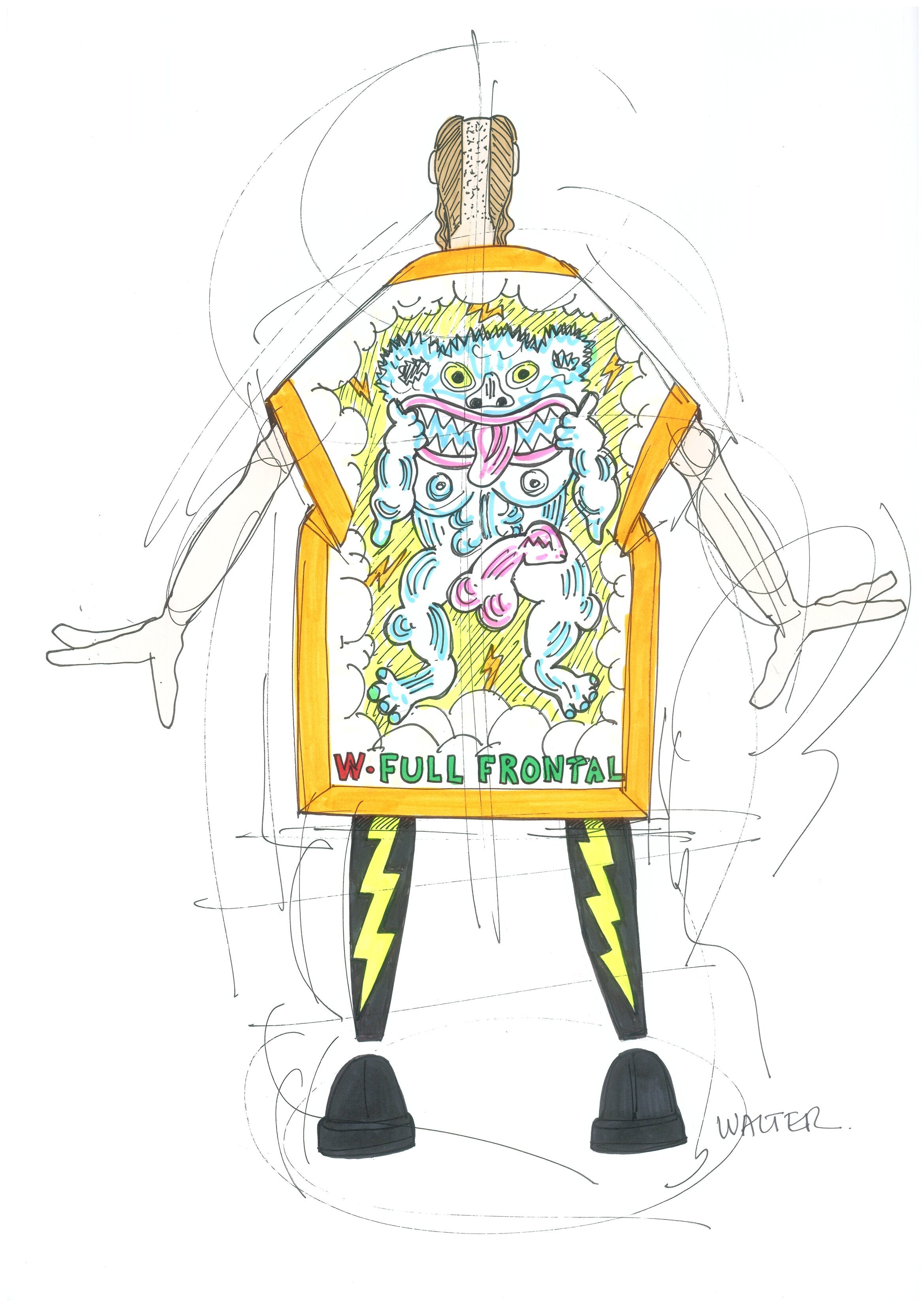 Walter van beirendonk 漫画 Walter Van Beirendonck – Sharing Art