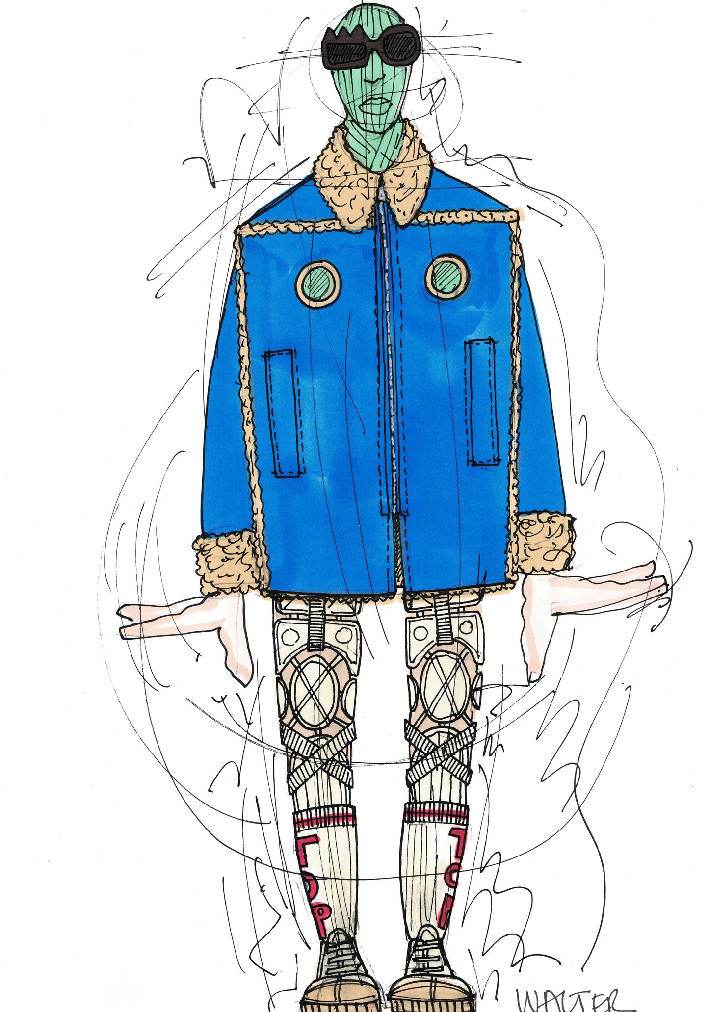 WVB219 - Walter Van Beirendonck - Worlds of sun & moon