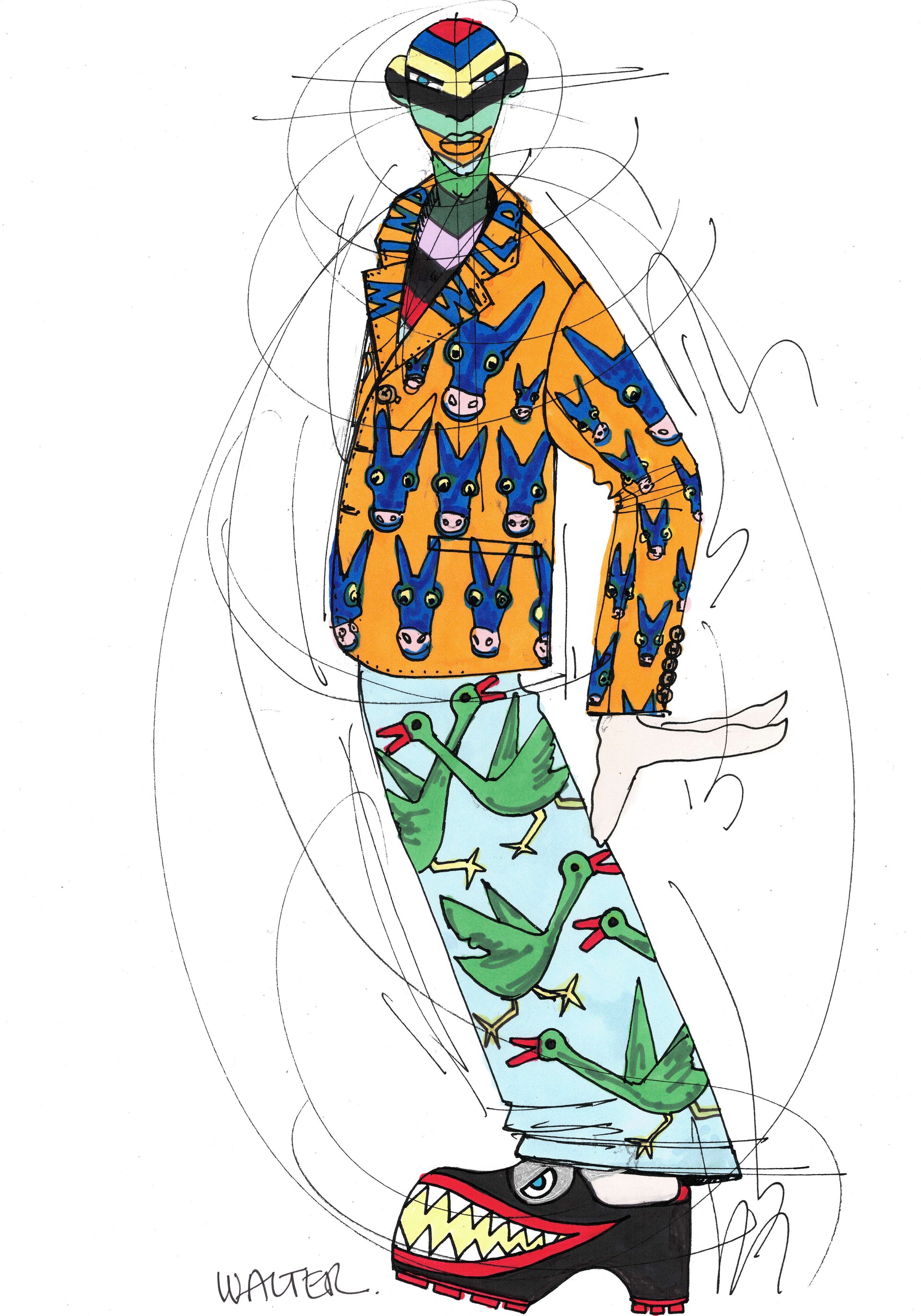 WVB225 - Walter Van Beirendonck - Wild is the wind