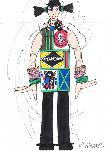 WVB108 - Walter Van Beirendonck - Scarecrow/ scare the crow