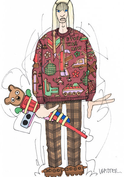 WVB111 - Walter Van Beirendonck - Scarecrow/ scare the crow