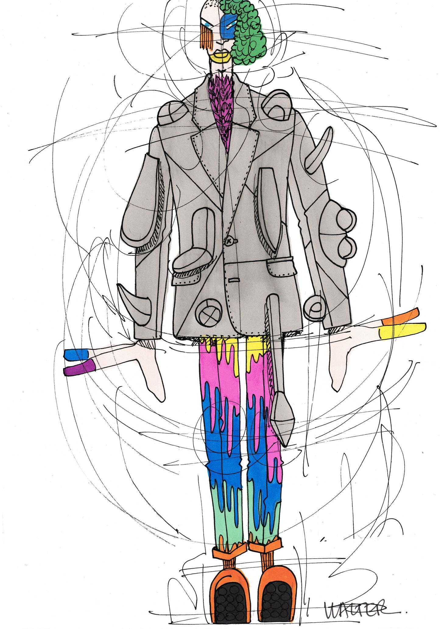 WVB246 - Walter Van Beirendonck - Wow