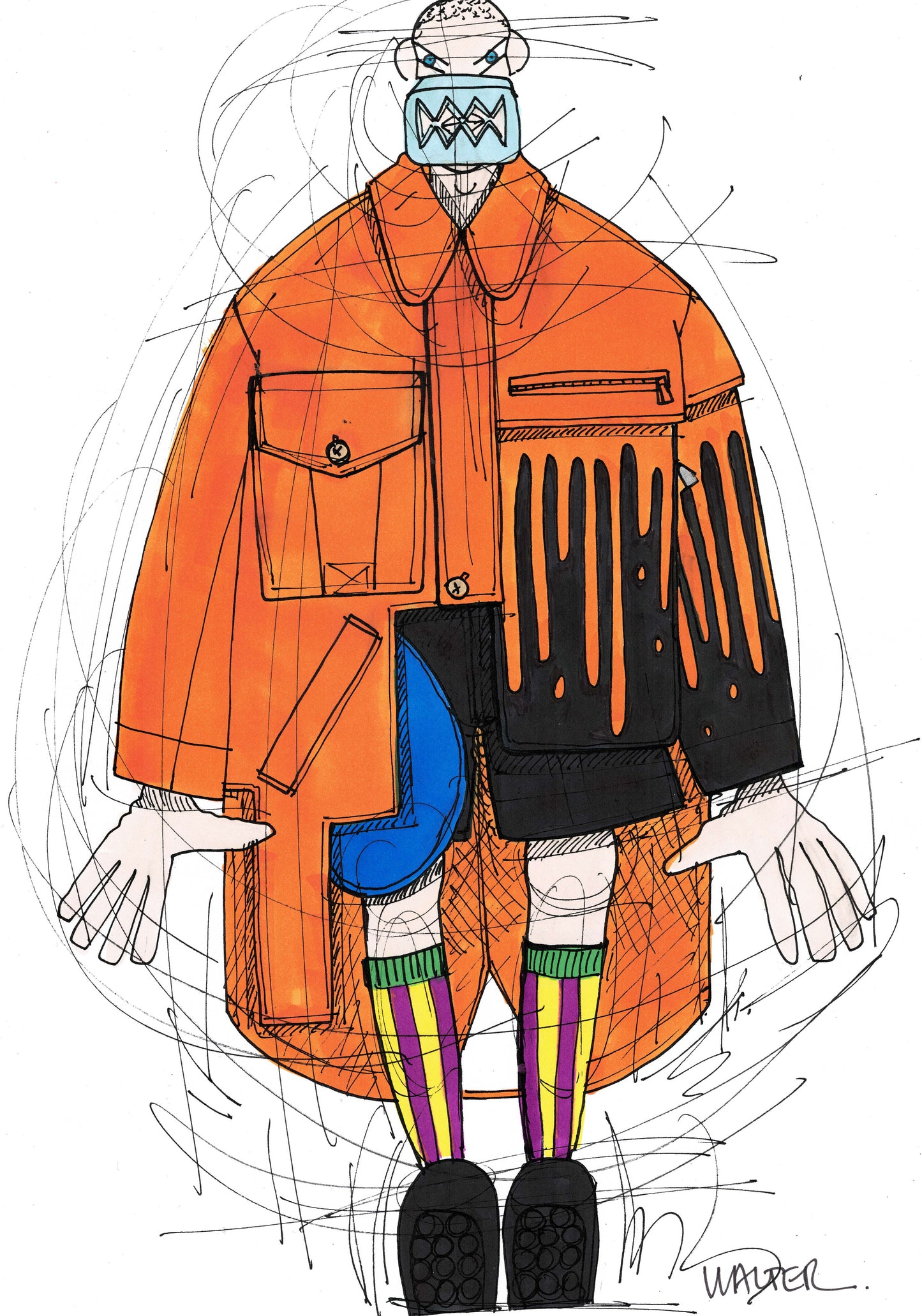 WVB249 - Walter Van Beirendonck - Wow