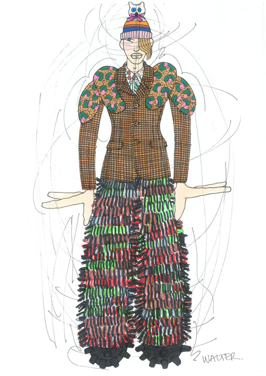 WVB188 - Walter Van Beirendonck - Banana wink boom