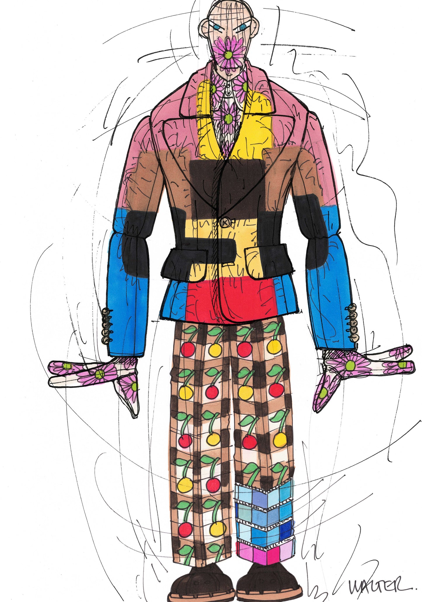 WVB206 - Walter Van Beirendonck - W.A.R.