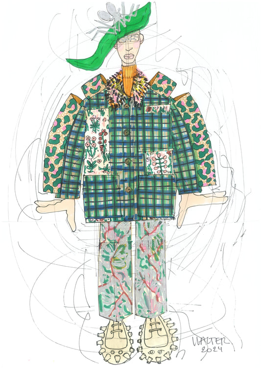 WVB183 - Walter Van Beirendonck - Banana wink boom