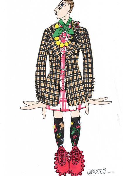WVB099 - Walter Van Beirendonck - Wink with starry eyes
