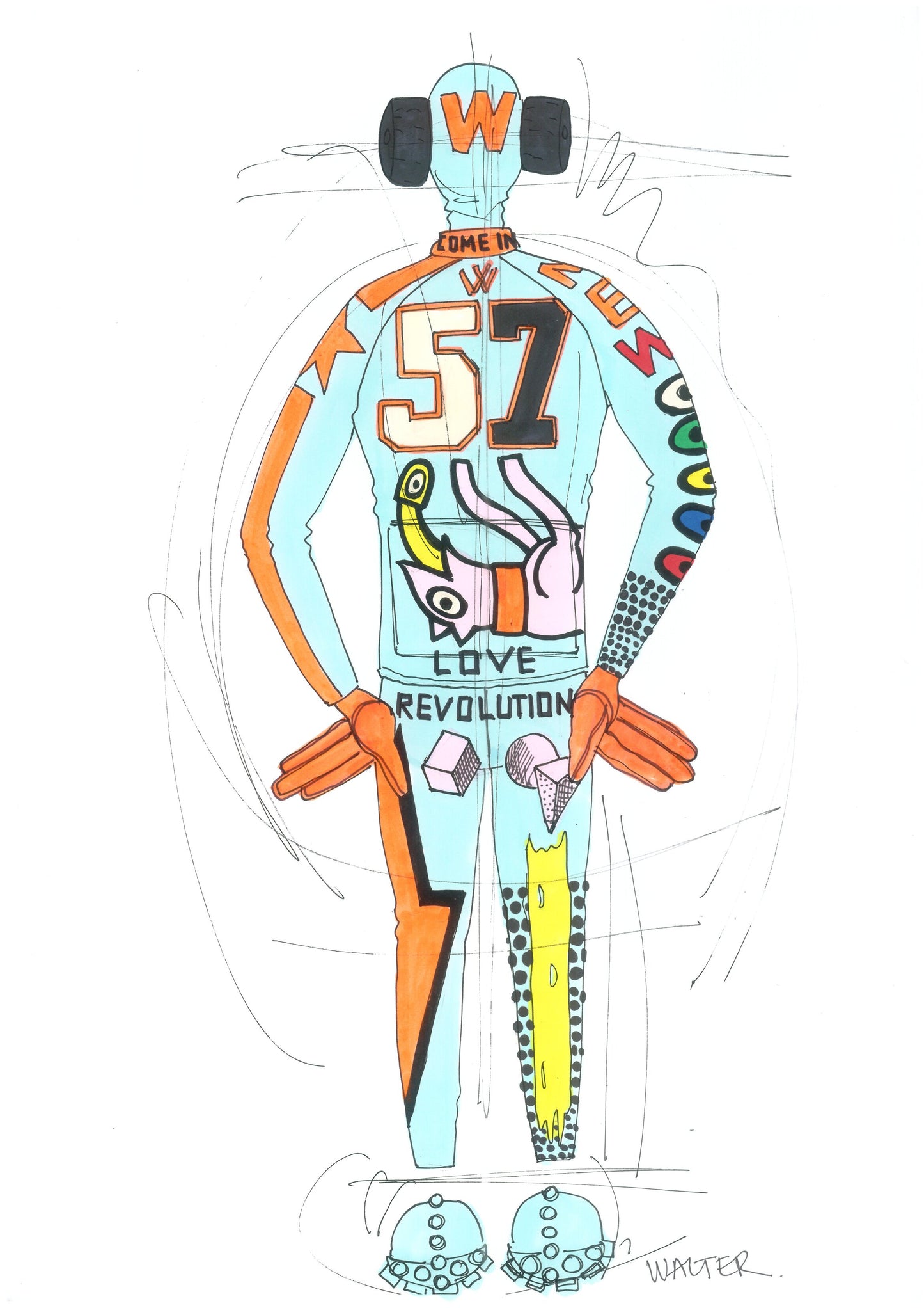 WVB171 - Walter Van Beirendonck - We need new eyes to see the future