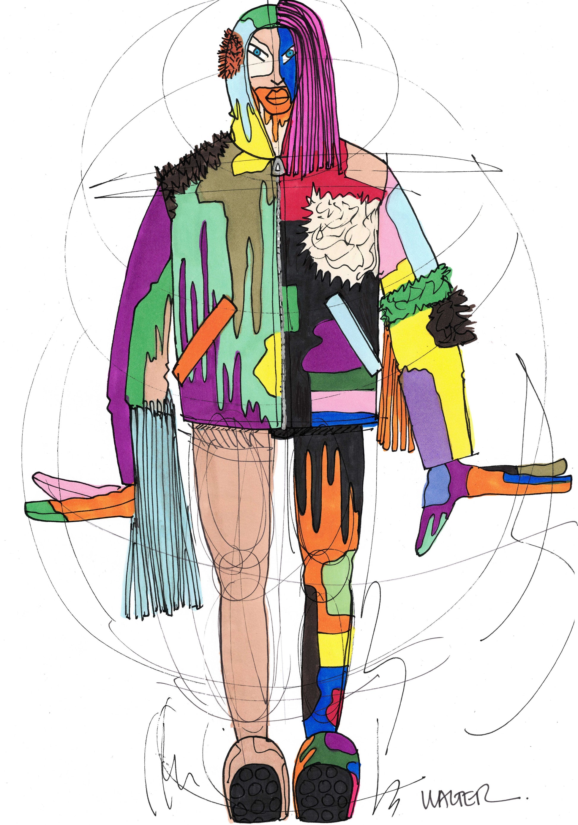 WVB240 - Walter Van Beirendonck - Wow