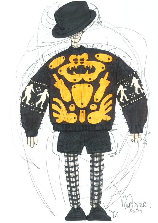 WVB181 - Walter Van Beirendonck - Banana wink boom