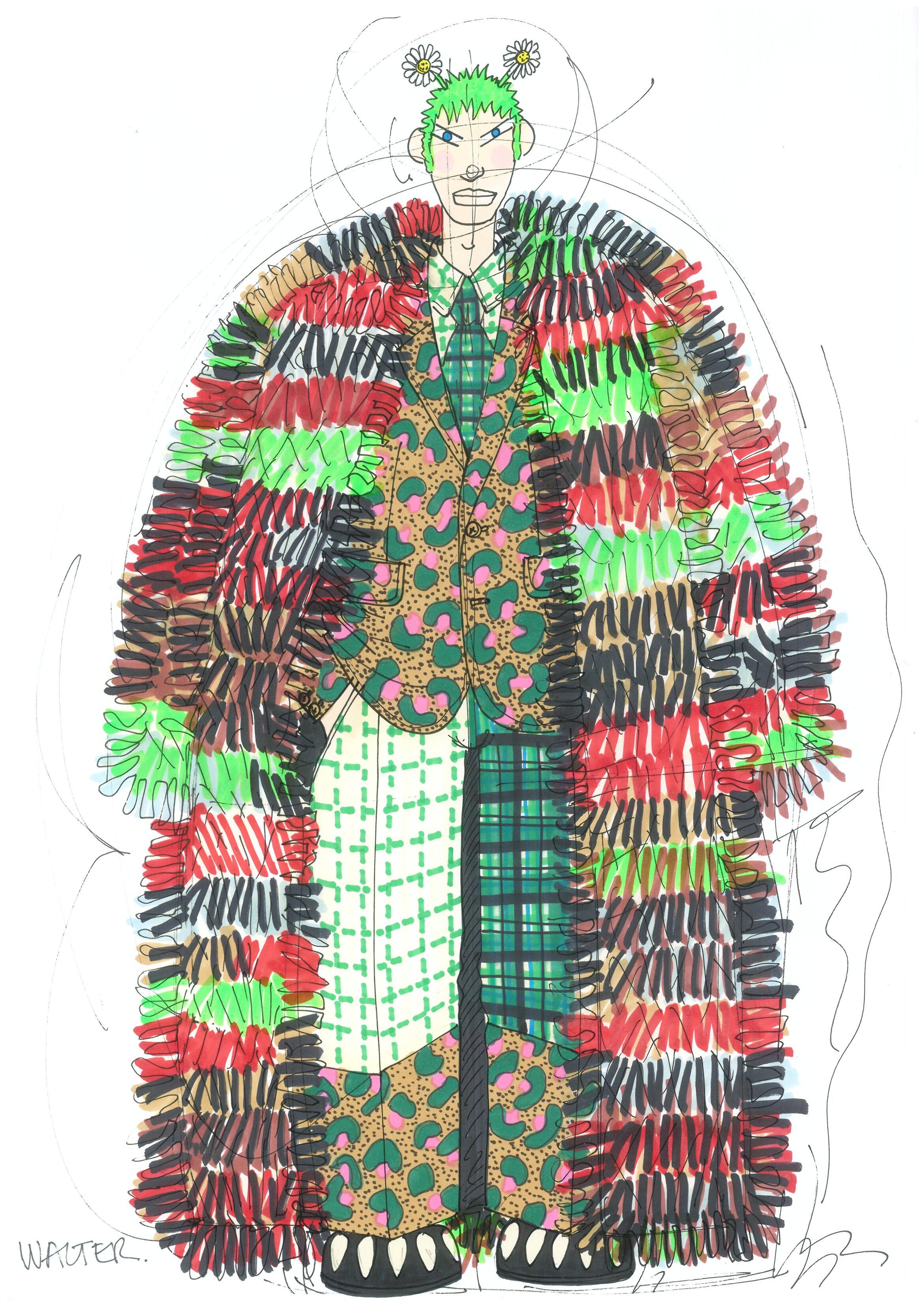 WVB187 - Walter Van Beirendonck - Banana wink boom