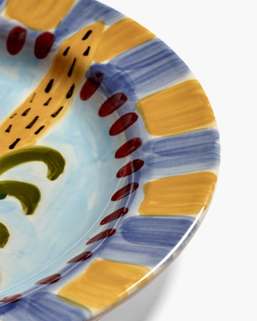 DINNER PLATE 01 SET OF 2 MIX JANE JANUARY