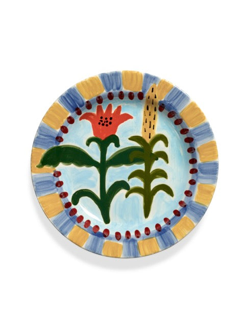 DINNER PLATE 01 SET OF 2 MIX JANE JANUARY