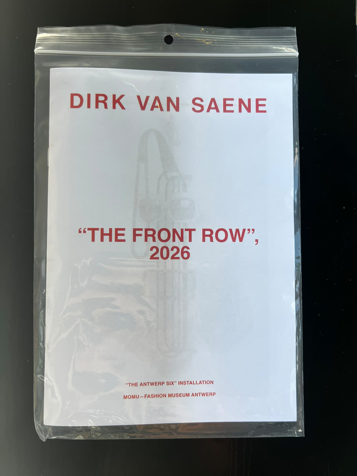 Zine Dirk Van Saene