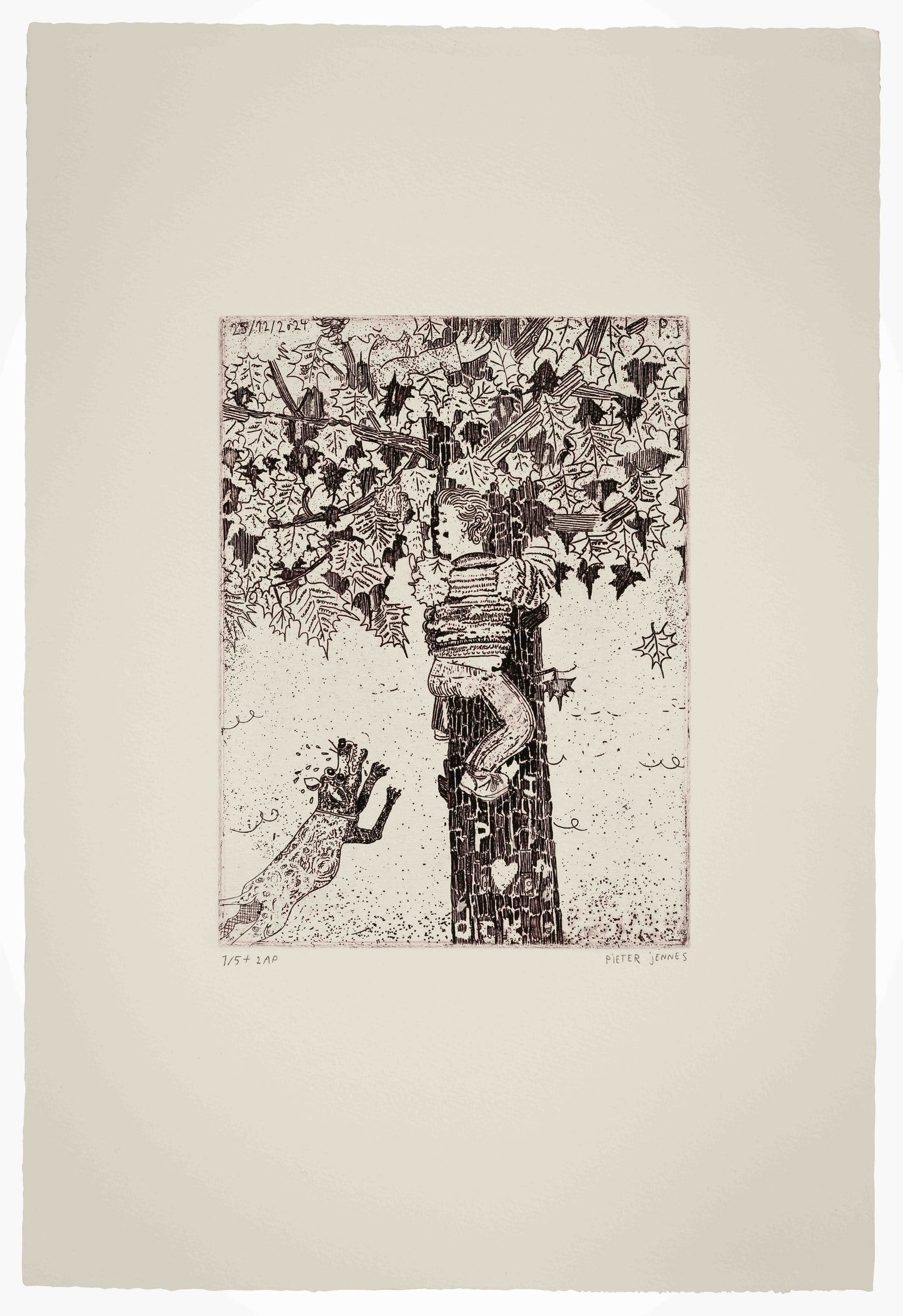 Pieter Jennes - Huisje, tuintje, ... IV (#1/5)(PJ625)