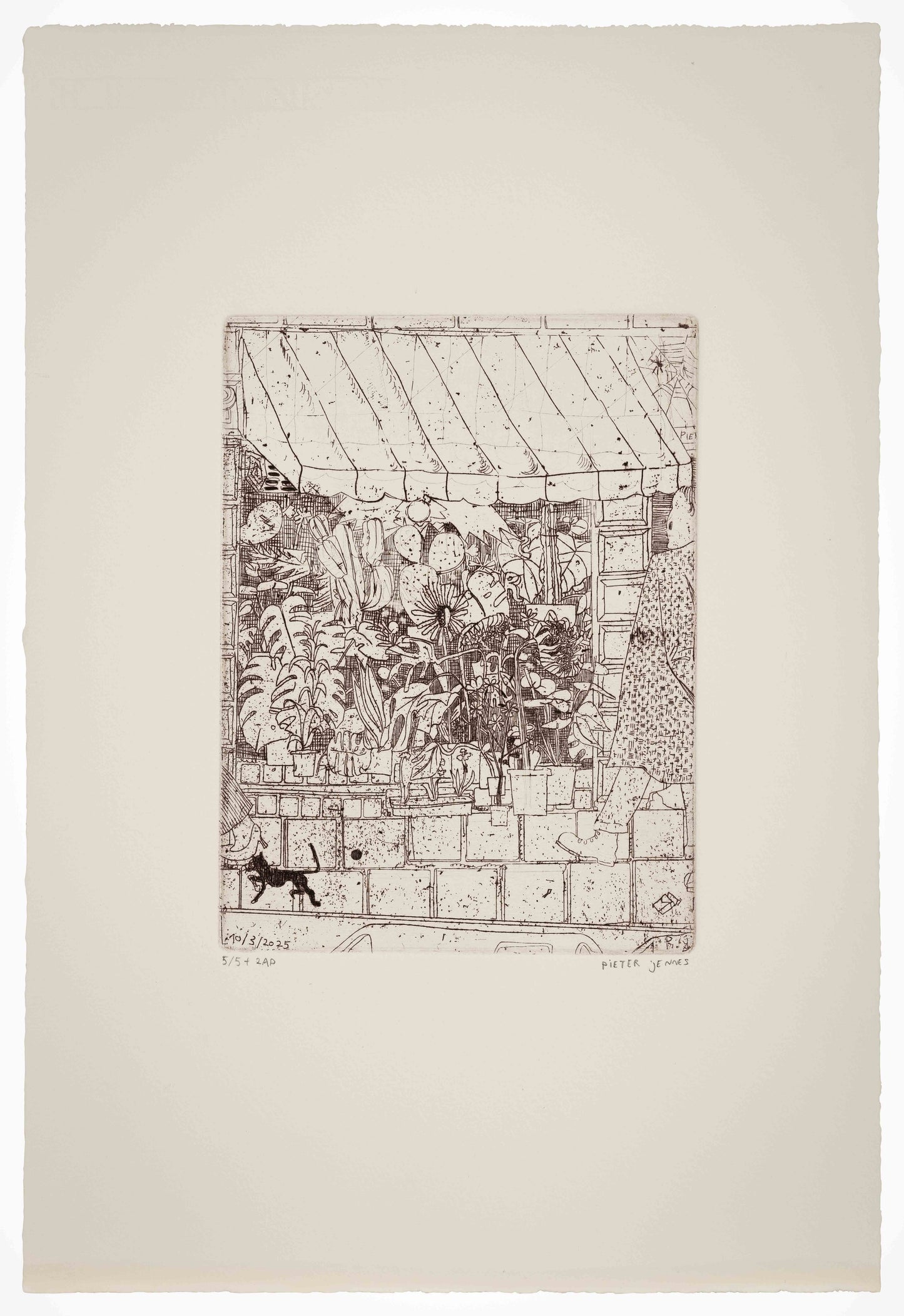 Pieter Jennes - Huisje, tuintje, ... VII (#1/5)(PJ628)