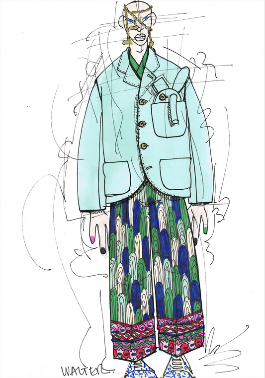 A4 - WVB269 - Walter Van Beirendonck - Zwart