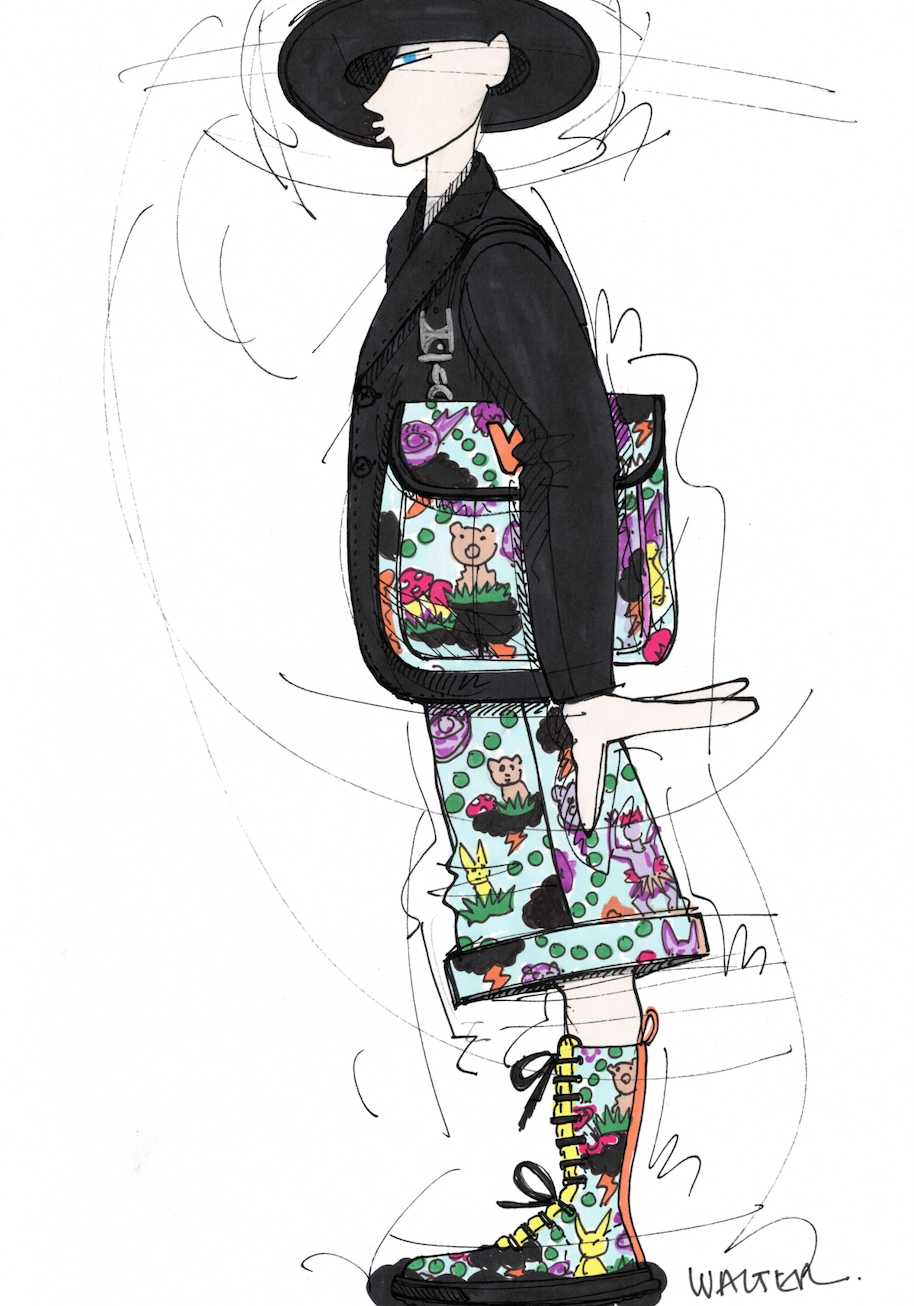 A4 - WVB264 - Walter Van Beirendonck - Electric eye