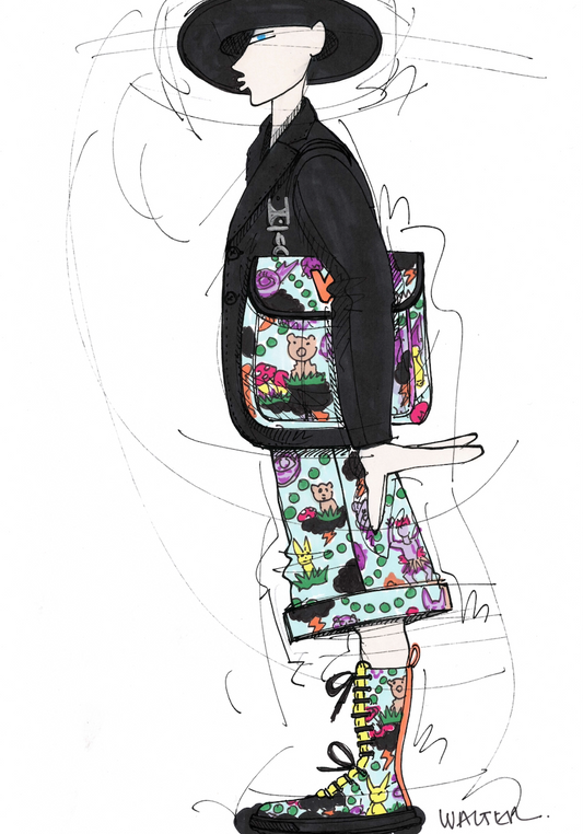 A4 - WVB264 - Walter Van Beirendonck - Electric eye