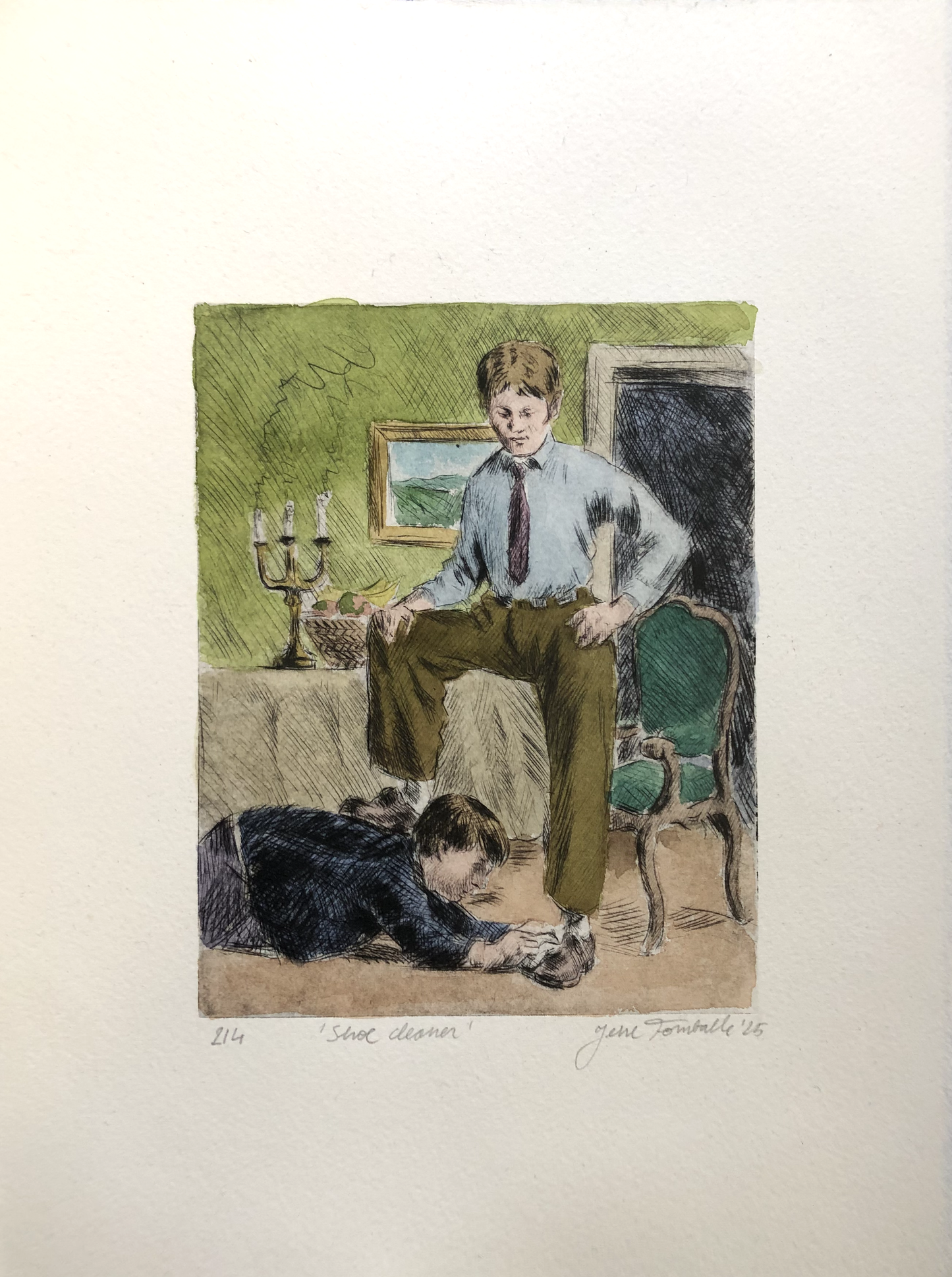 Jesse Tomballe - Shoe cleaner (#2/4) (JT081)