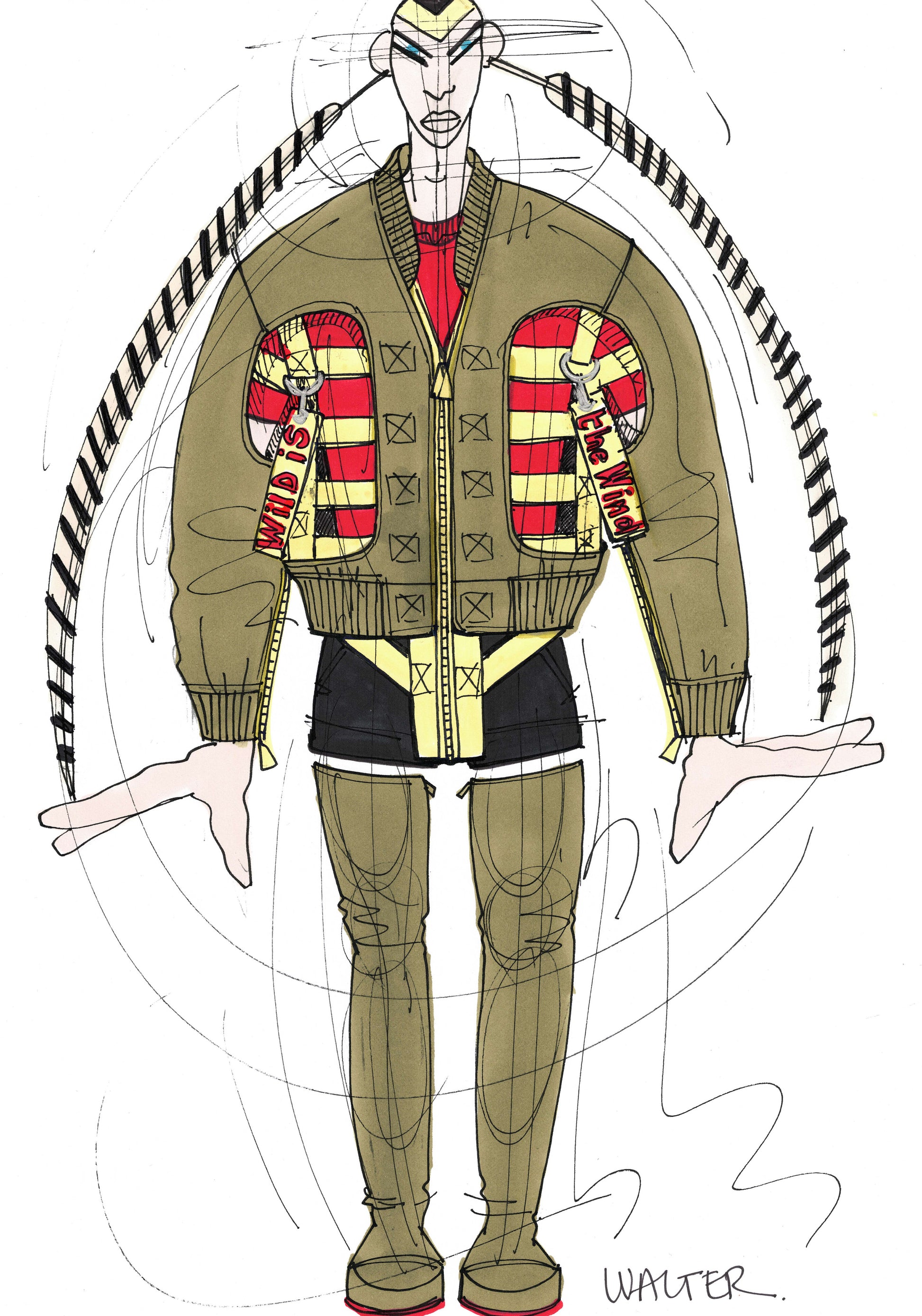 WVB223 - Walter Van Beirendonck - Wild is the wind