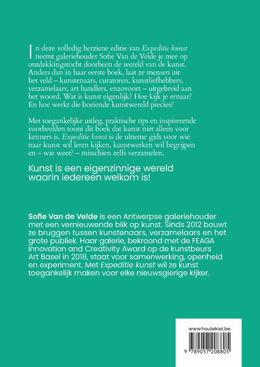 PRE-ORDER: Sofie van de Velde, 'Expeditie Kunst' 2026