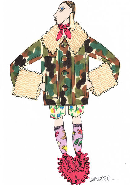 WVB101 - Walter Van Beirendonck - Wink with starry eyes