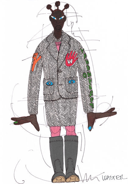 WVB051 - Walter Van Beirendonck - Hand on heart