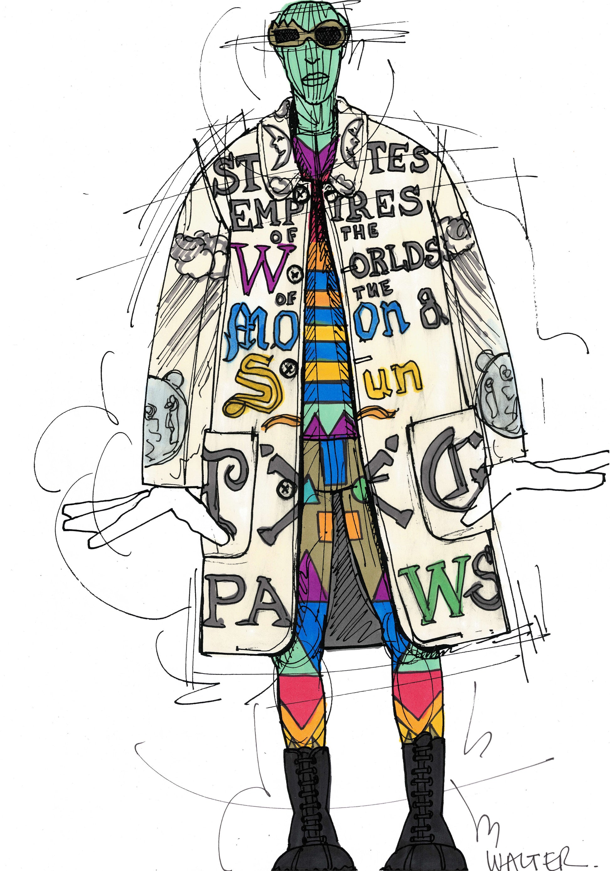 WVB228 - Walter Van Beirendonck - Worlds of sun & moon