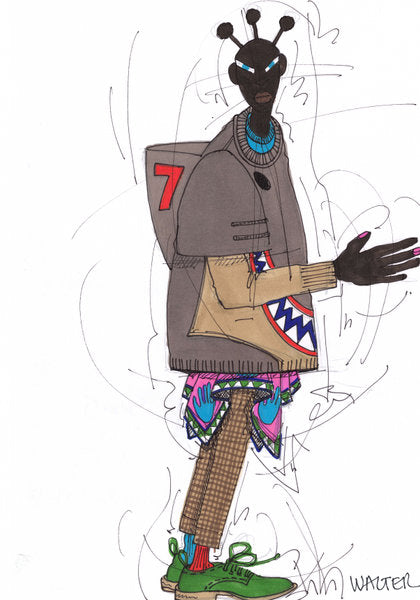 WVB057 - Walter Van Beirendonck - Hand on heart