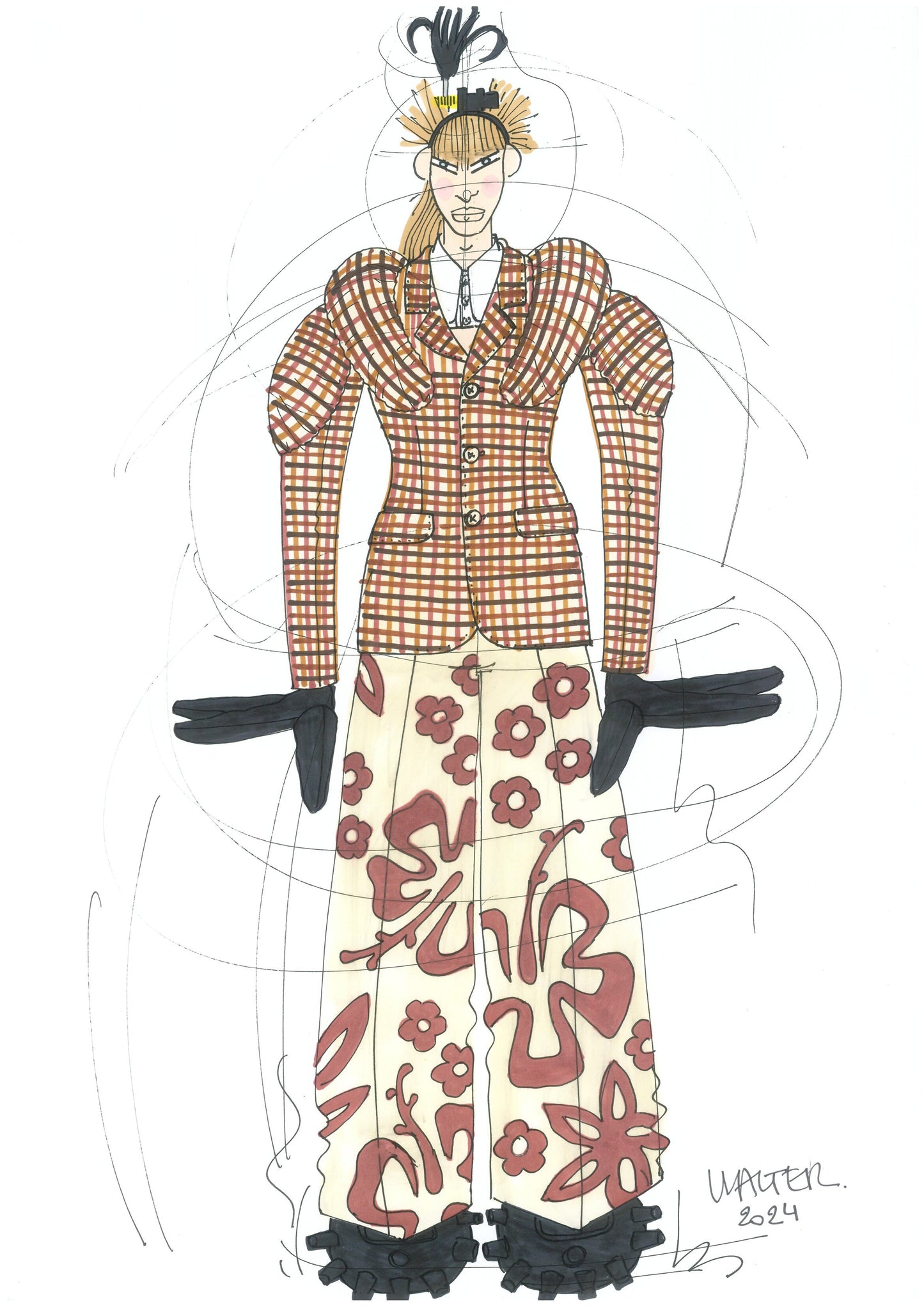 WVB176 - Walter Van Beirendonck - Banana wink boom