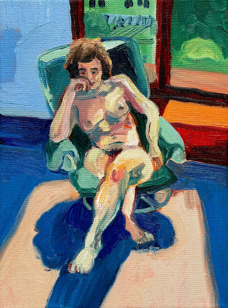 ED428 - Elise Debrock - Sophie in Front of Window