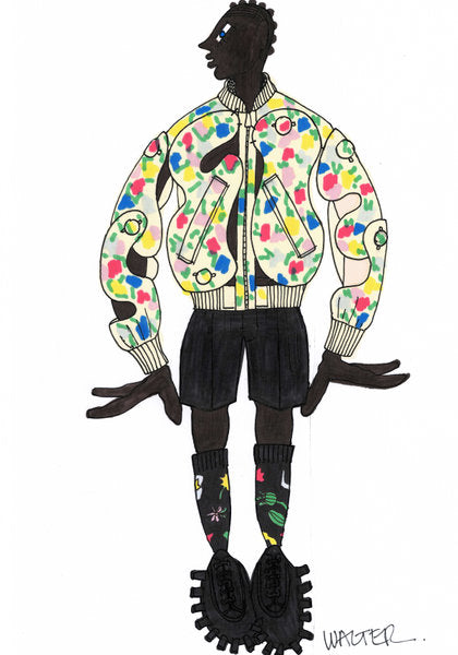 WVB103 - Walter Van Beirendonck - Wink with starry eyes